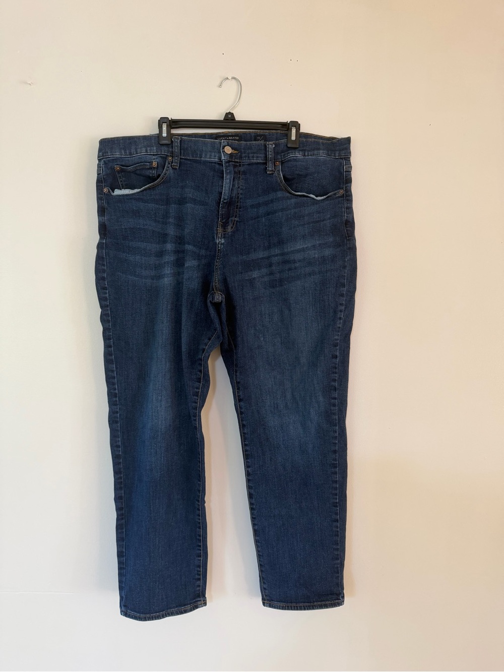 Lucky Brand Men’s Dark Blue Straight Jeans